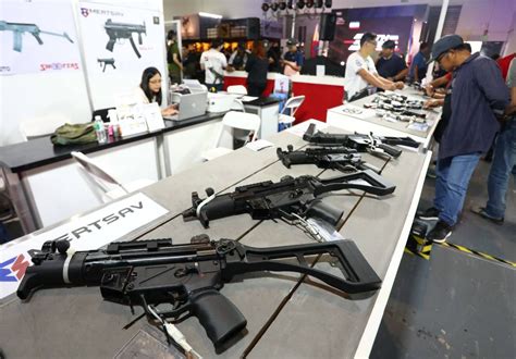 gun show 2024 philippines|Gun enthusiasts flock to 30th Defense & Sporting Arms Show.
